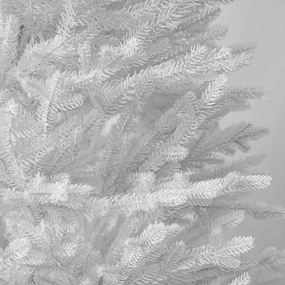 Sapin Artificiel “Quebec Blanc” – 240 cm | Neige Lumineuse & Élégance Nordique