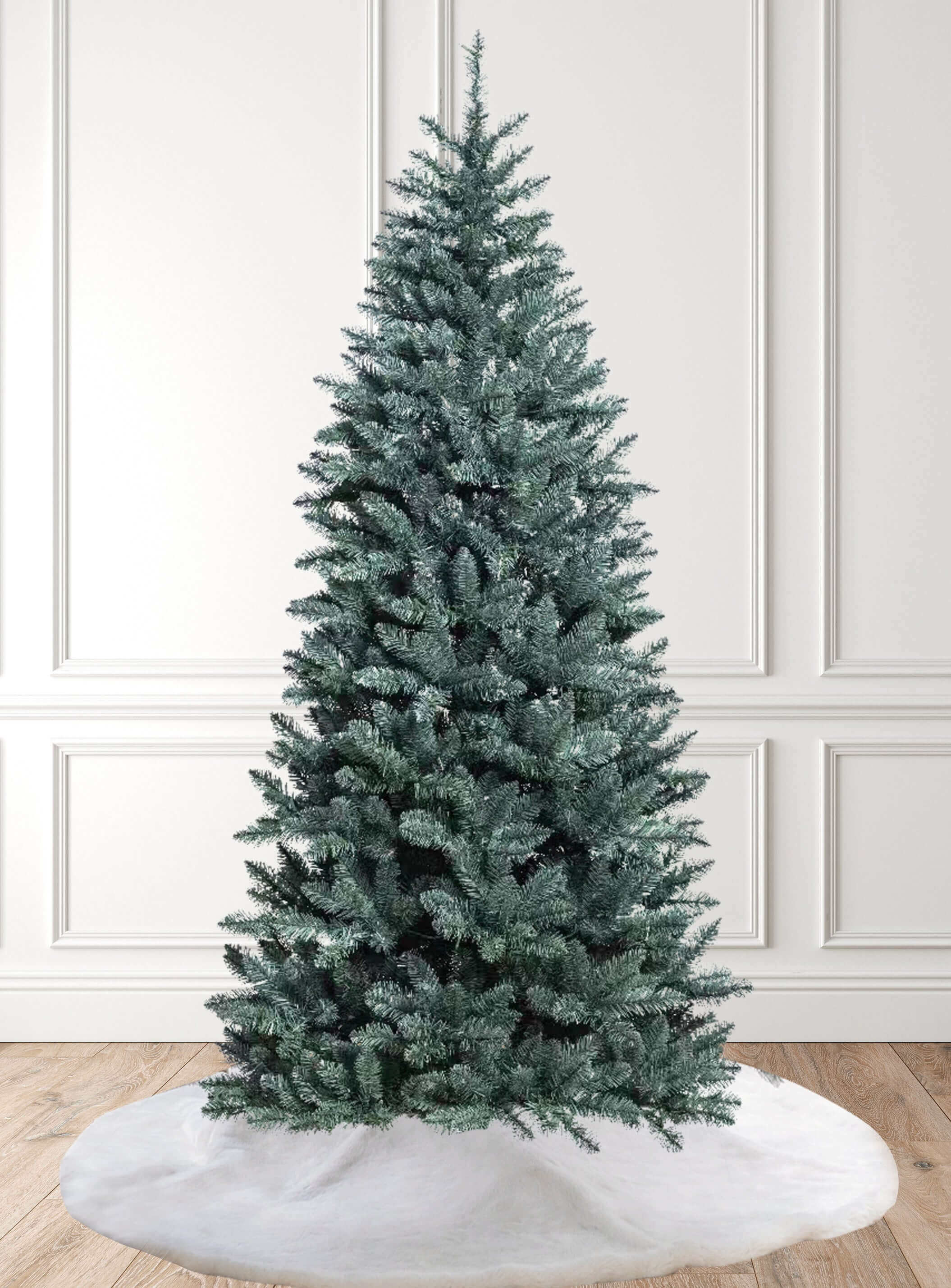 Sapin de Noël Artificiel Slim Tribeca Blue Spruce® – 210 cm, Sans Lumière