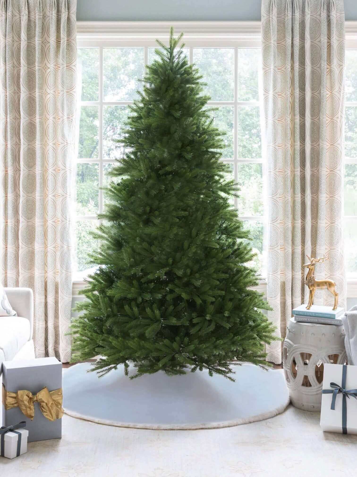 Sapin de Noël Artificiel King Fraser Fir® – 230 cm, Sans Lumière (Open Box / Vente Finale)